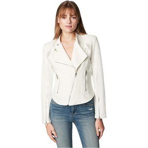 BLANKNYC Women's Fitted Cotton Moto Jacket NWT SZ XS